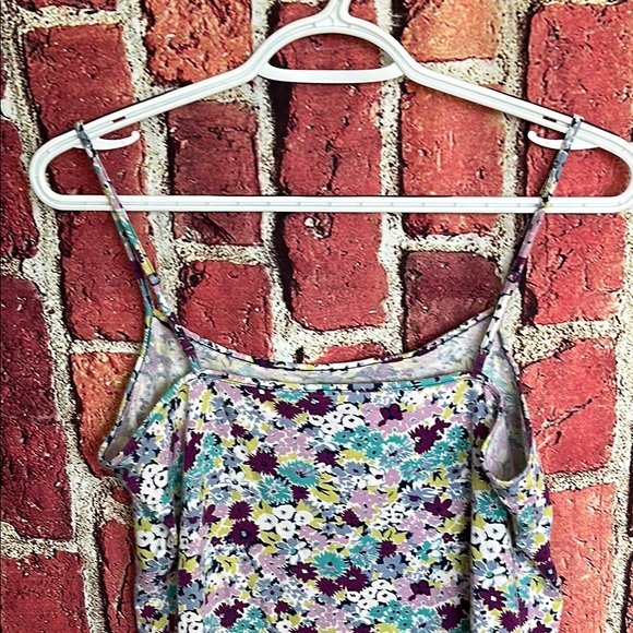 Ann Taylor LOFT Floral Camisole Top Size Large - Picture 8 of 9